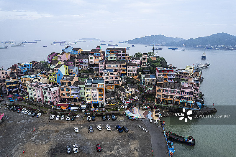 石塘七彩小箬岛图片素材