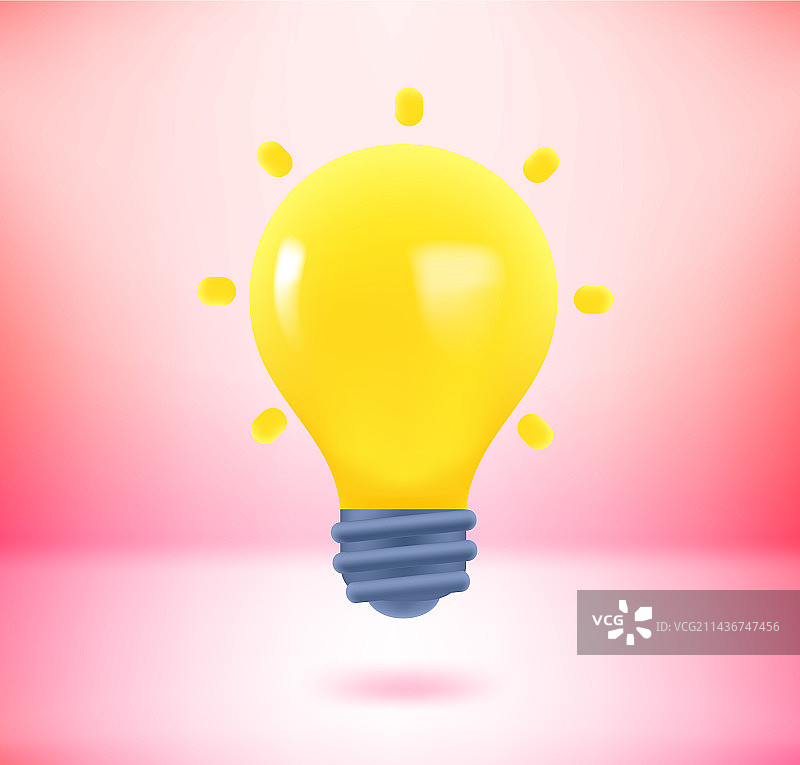 带有灯泡的灵感概念图片素材
