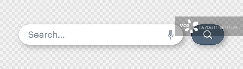 圆角搜索栏网络浏览器图片素材