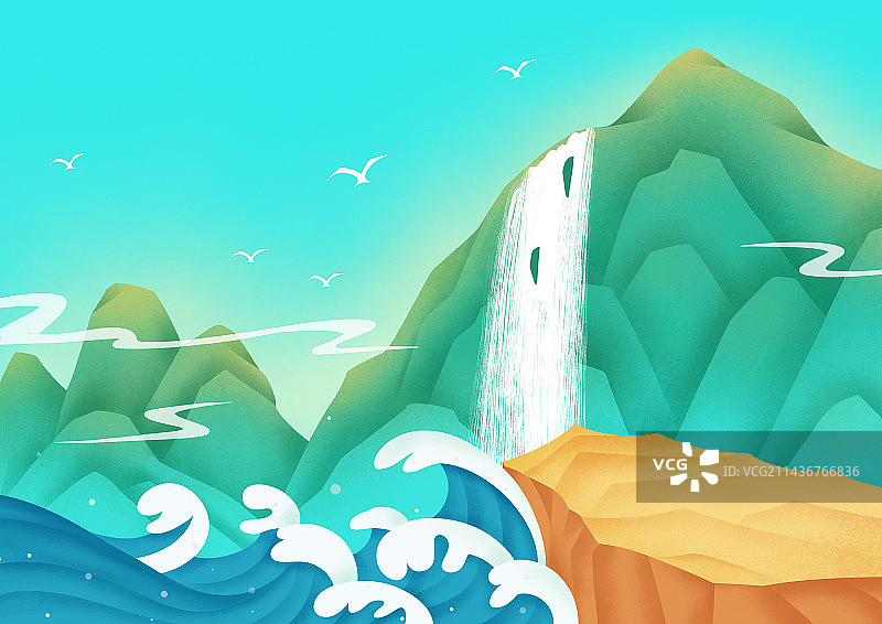 美丽的自然风光图片素材