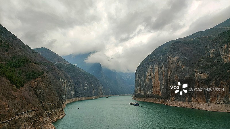 长江三峡 夔门图片素材