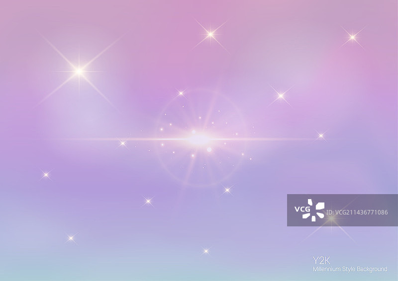 粉彩渐变背景矢量插画图片素材