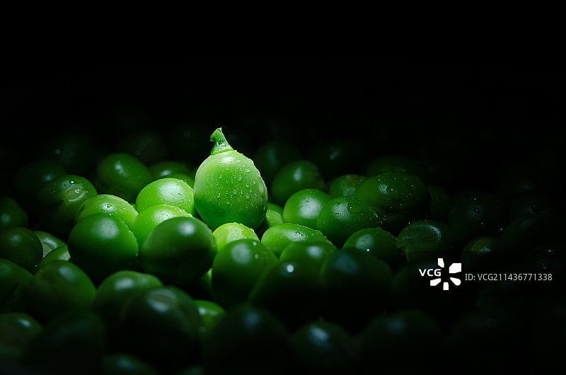 豌豆特写图片素材