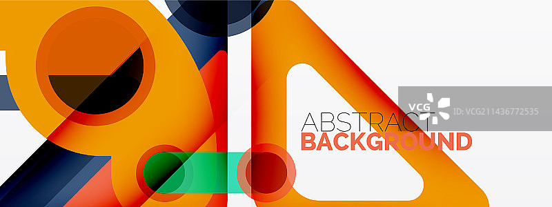 几何原语，线，圆抽象图片素材