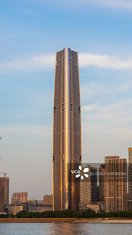 武汉绿地中心图片素材