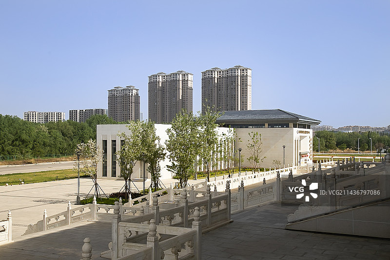 宁夏银川文化艺术中心图片素材