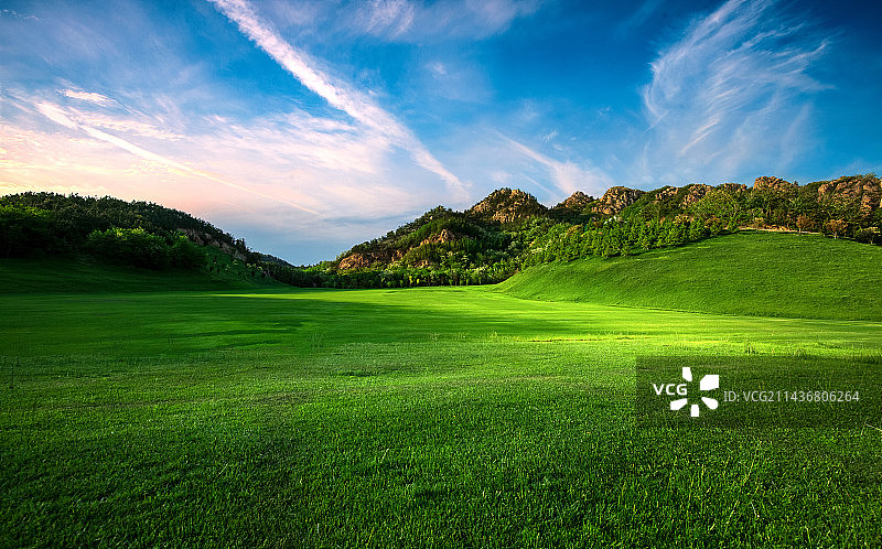 都市绿洲——青岛风光图片素材