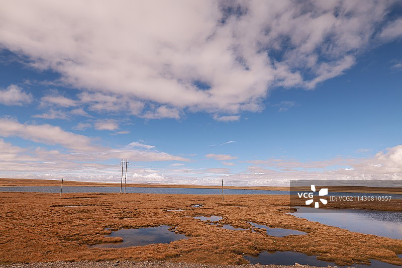 唐古拉山109国道青藏线西藏风景图片素材