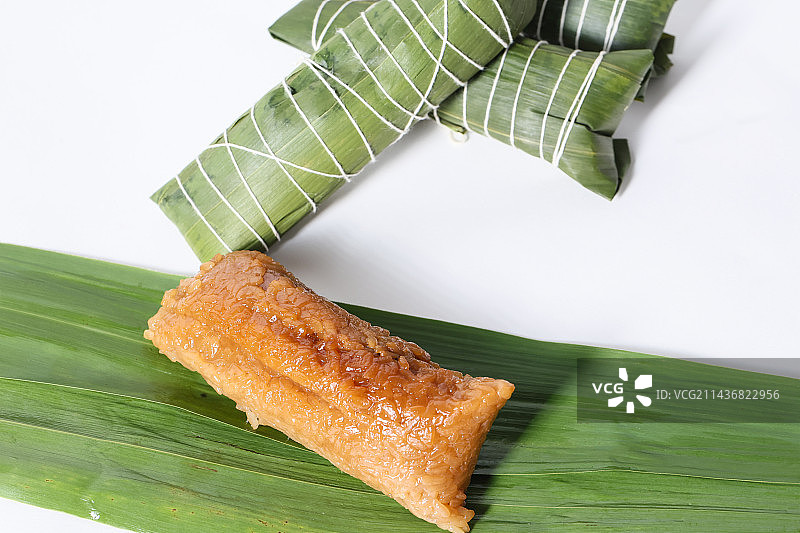 端午节手工制作家粽图片素材