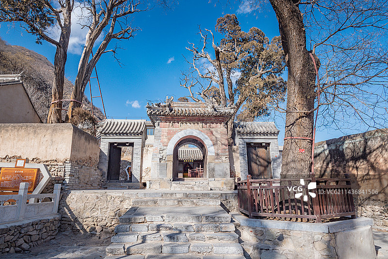 北京门头沟灵水村南海火龙庙图片素材