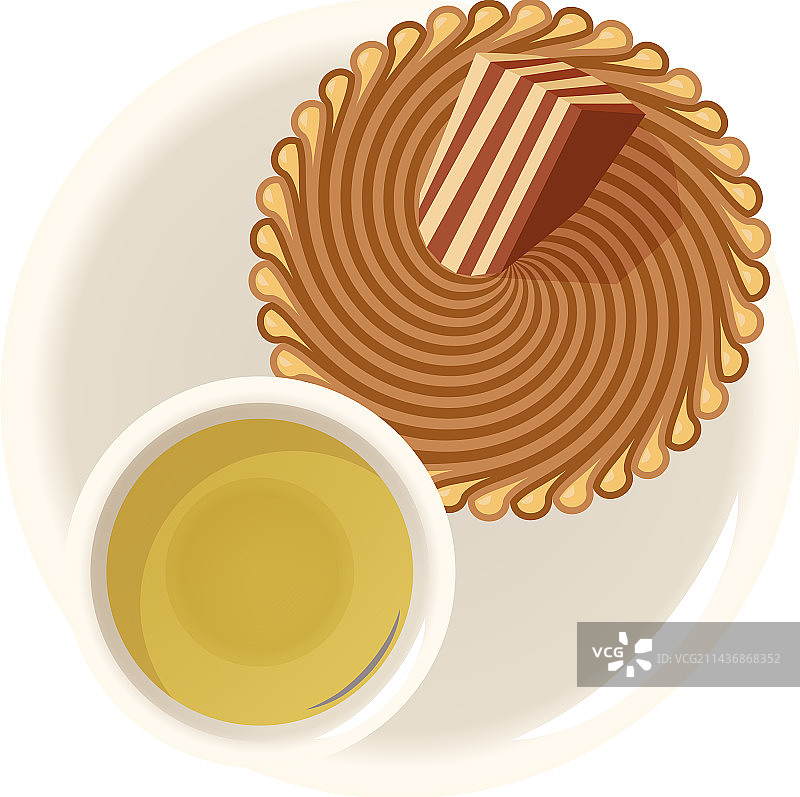 自制条纹斑马馅饼2.5D图标图片素材