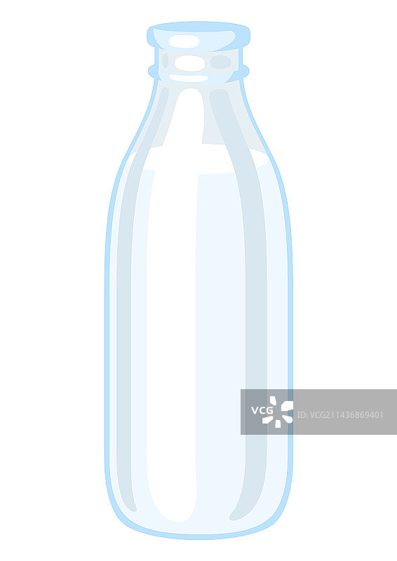 乳品玻璃瓶图片素材