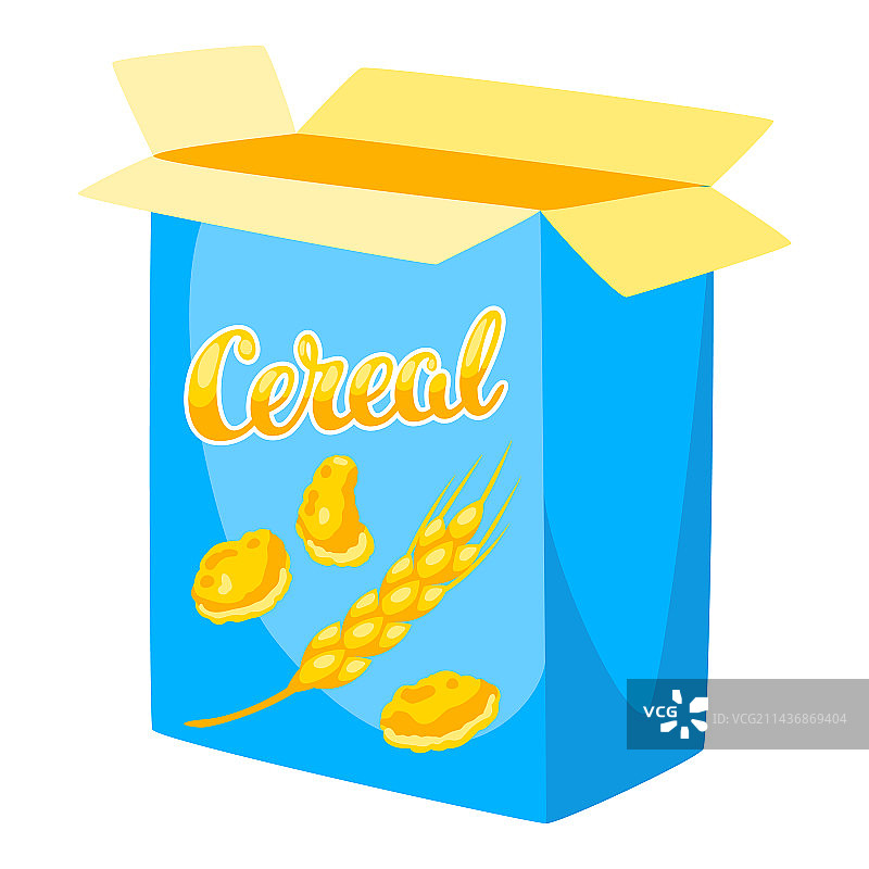 健康食品早餐谷物包装图片素材
