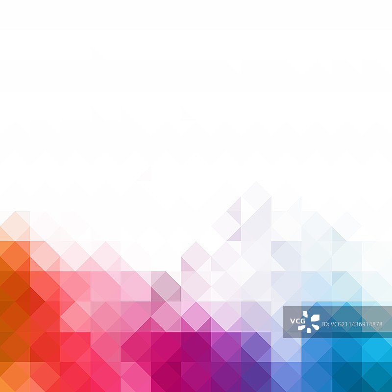 彩色三角形抽象背景图片素材