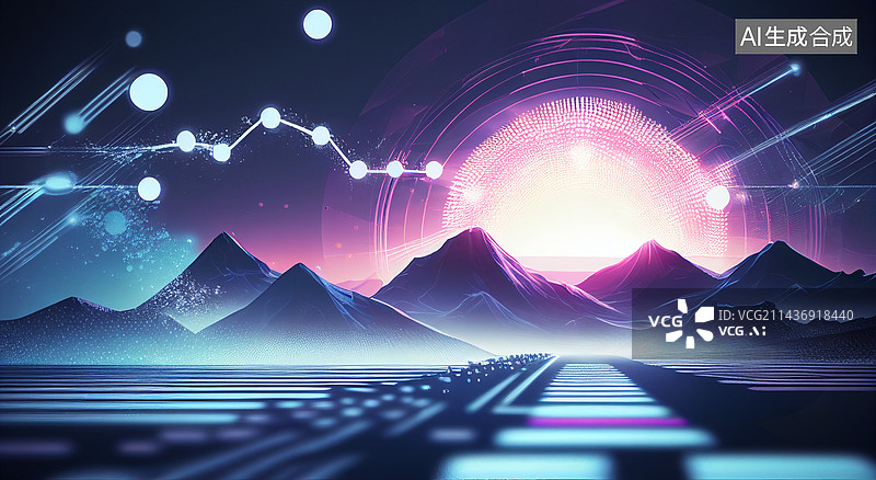 【AI数字艺术】AI生成的创意插画背景图片素材