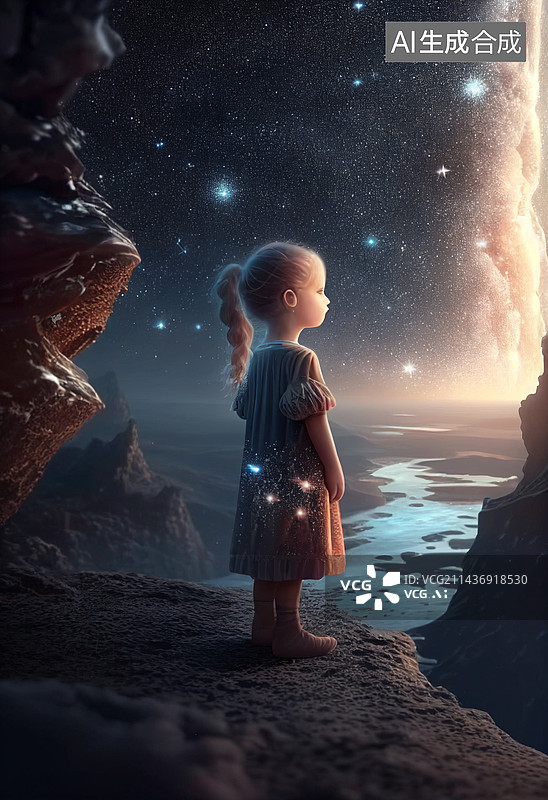 【AI数字艺术】AI生成的创意插画图片素材