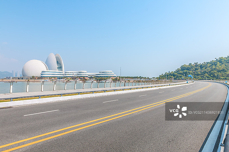 珠海城市景观图片素材