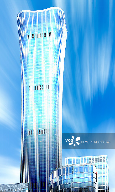 北京CBD-中信大厦图片素材