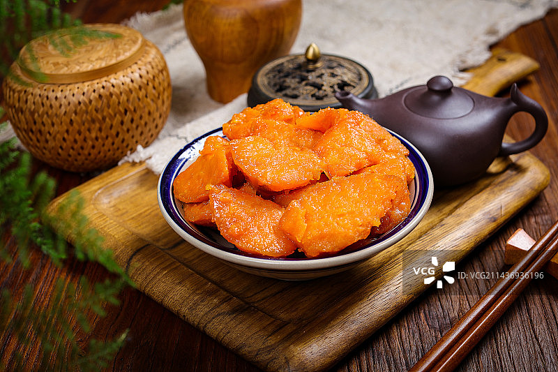 特色农家菜清蒸红薯图片素材