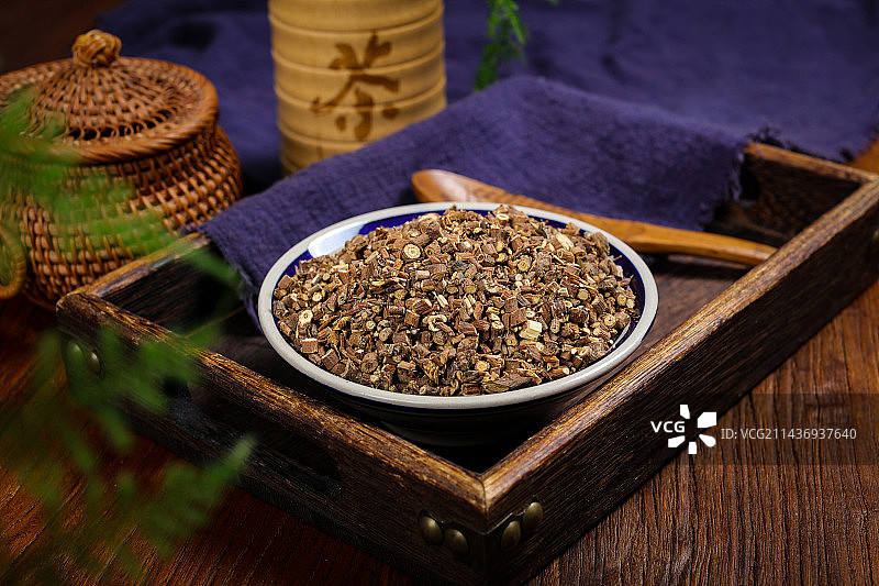 传统中医中草药材小柴胡图片素材