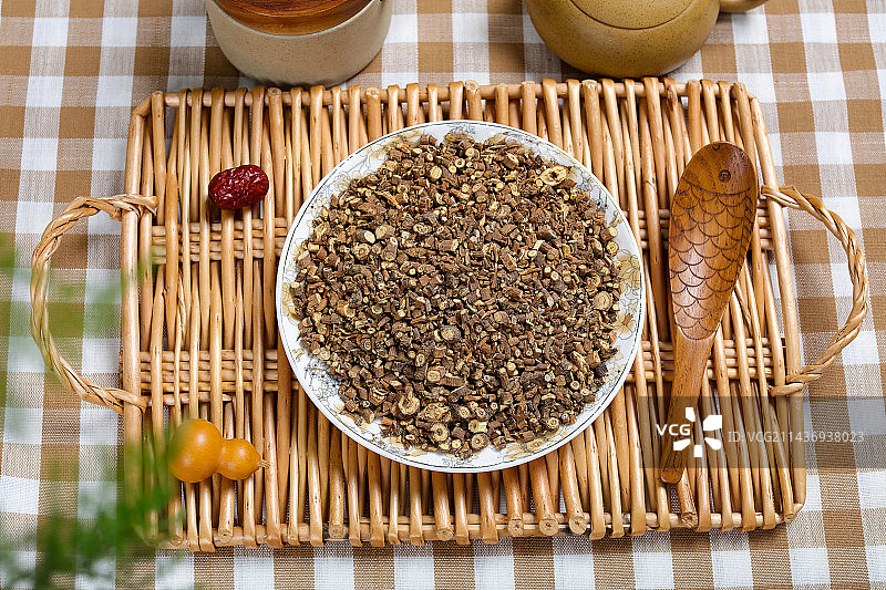 中医中草药材柴胡图片素材