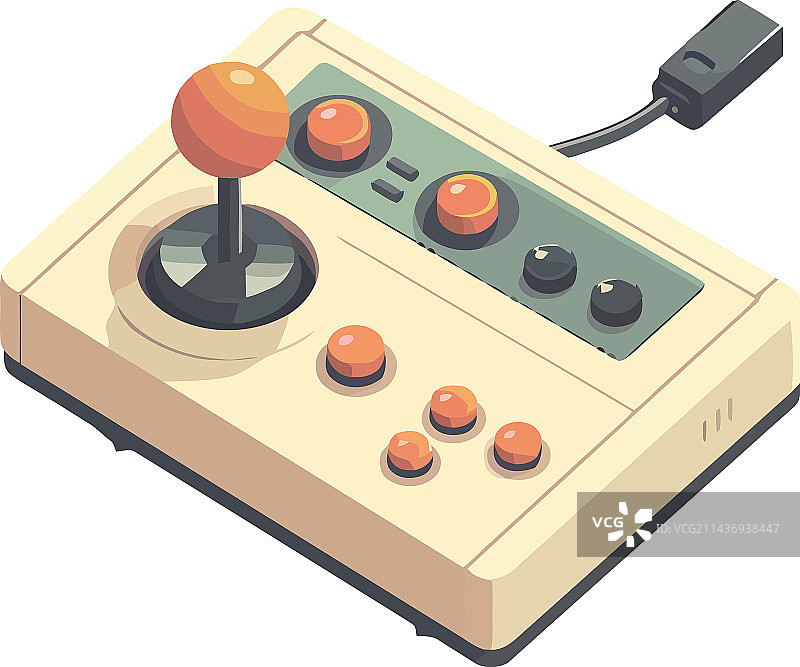 旧视频游戏控制器图片素材