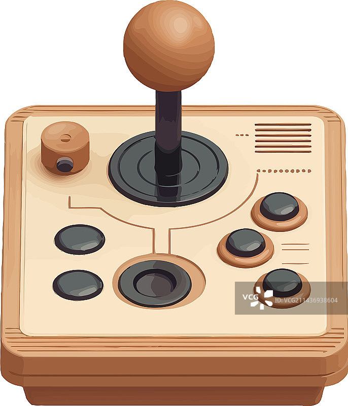 复古游戏操纵杆图片素材