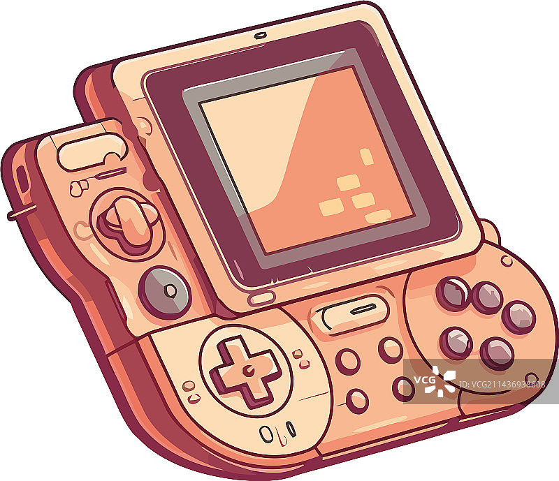 复古老式游戏机图片素材