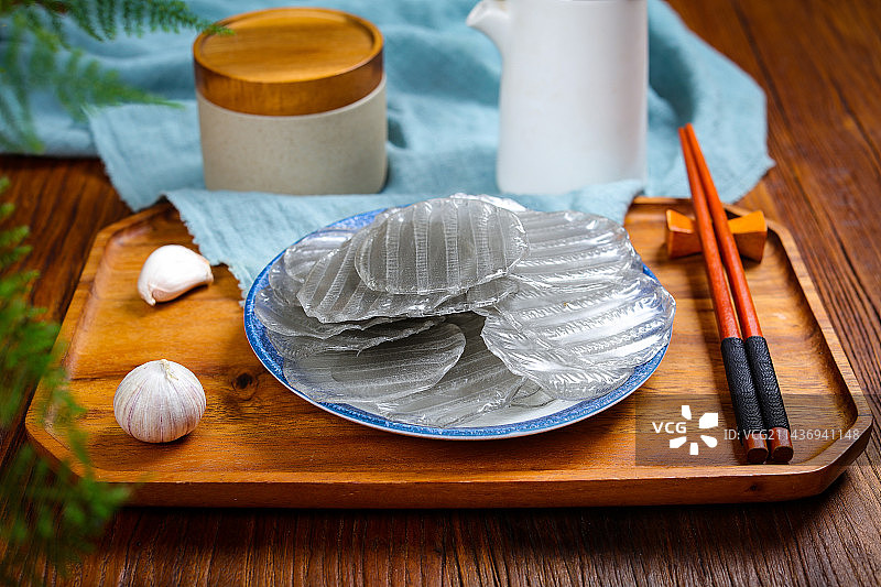 陕西特产红薯粉皮干图片素材