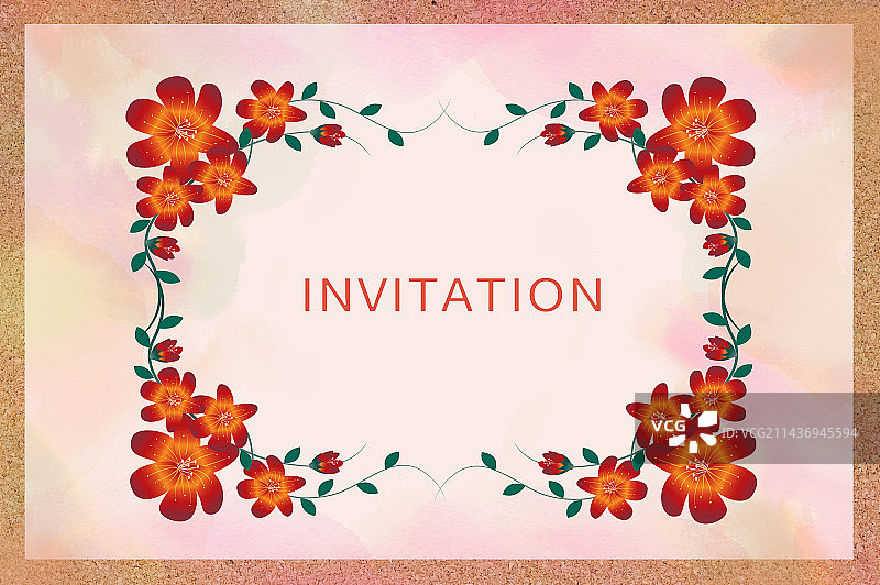 邀请欢迎版型海报图片素材