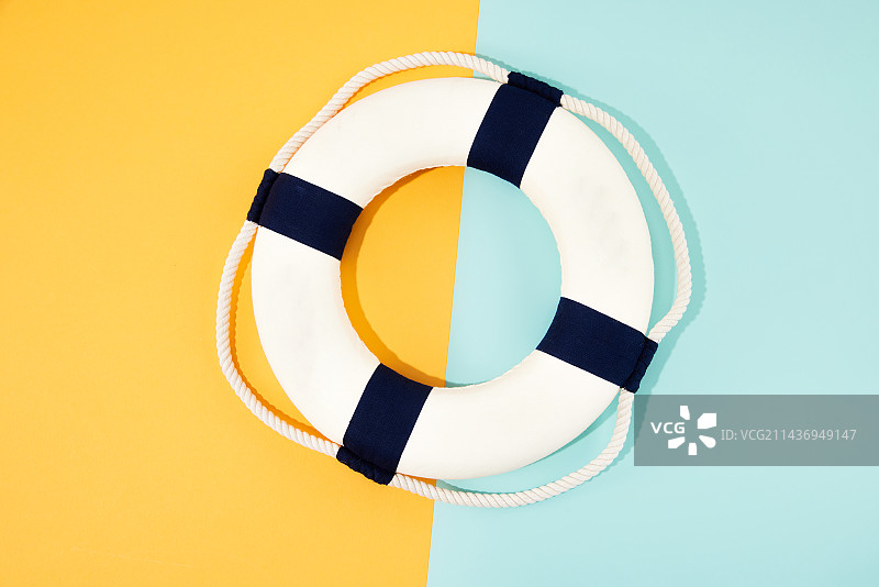 夏日救生圈背景素材图片素材