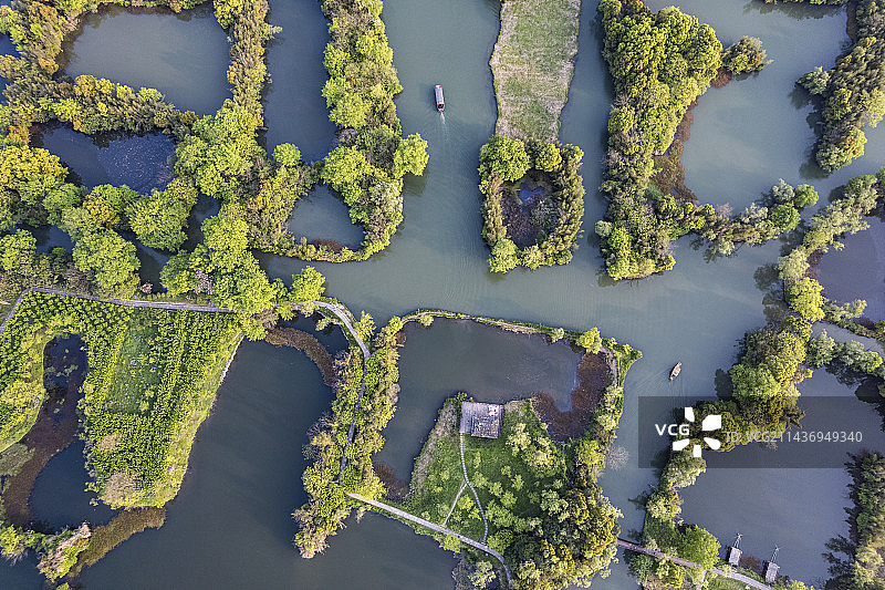 杭州西溪湿地图片素材