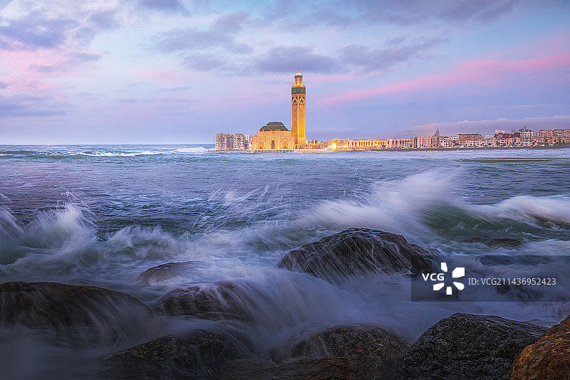 Casablanca after Sunset图片素材