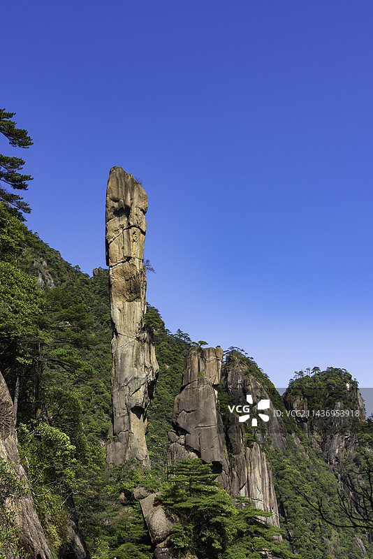 江西上饶三清山巨蟒峰图片素材