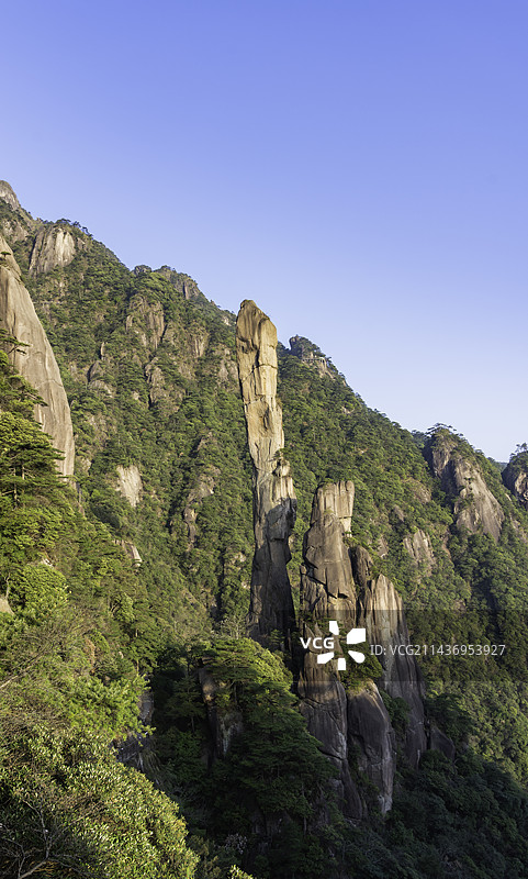 江西上饶三清山巨蟒峰图片素材