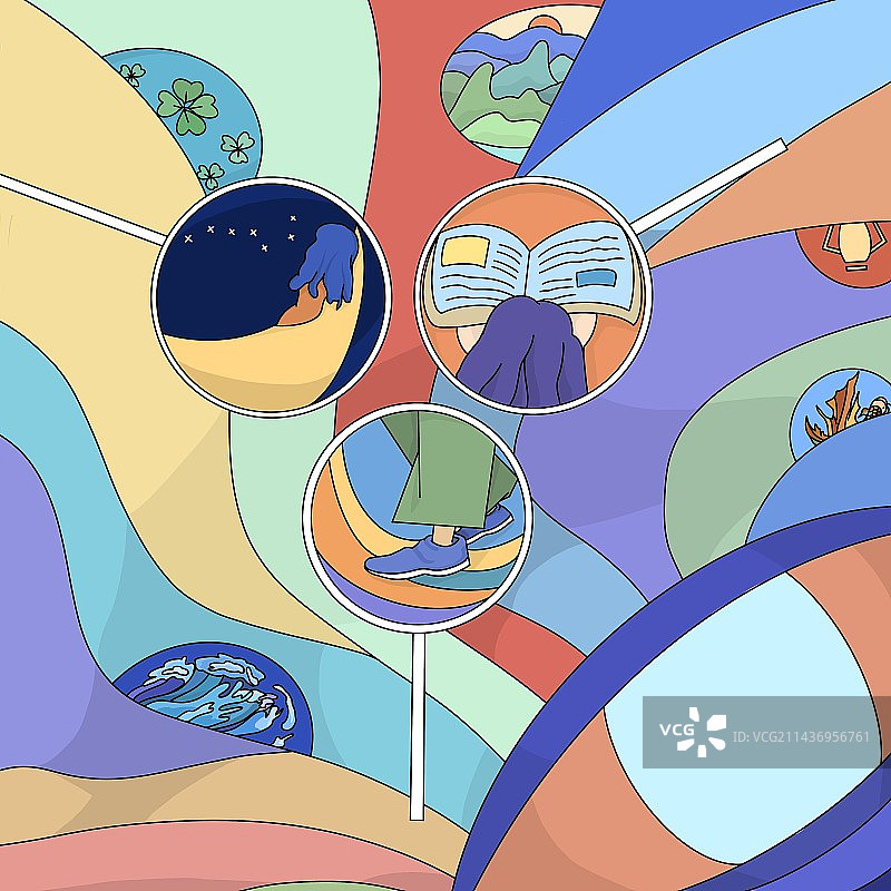 展望未来图片素材