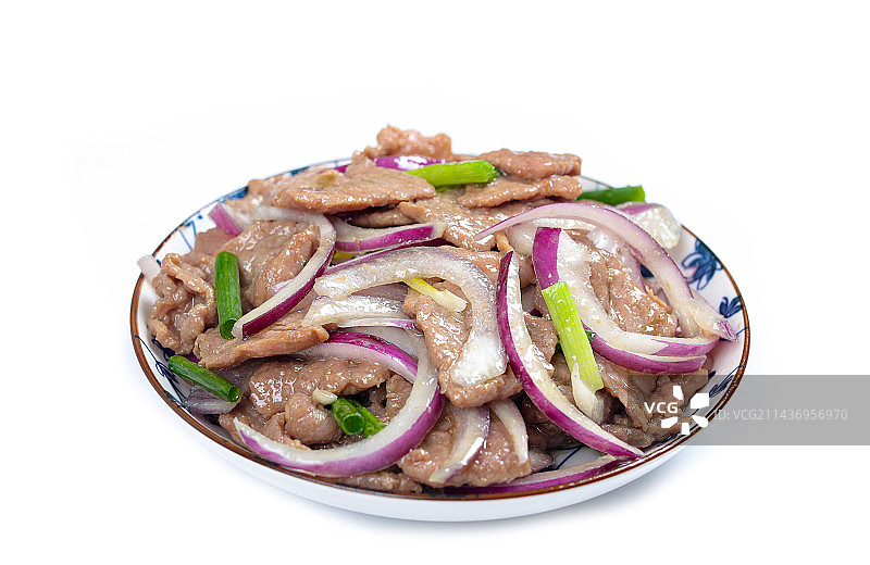 营养美味下酒菜洋葱爆牛肉图片素材