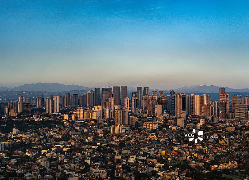 城市风光高视角图片素材