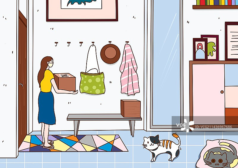 一个人生活系列图片素材