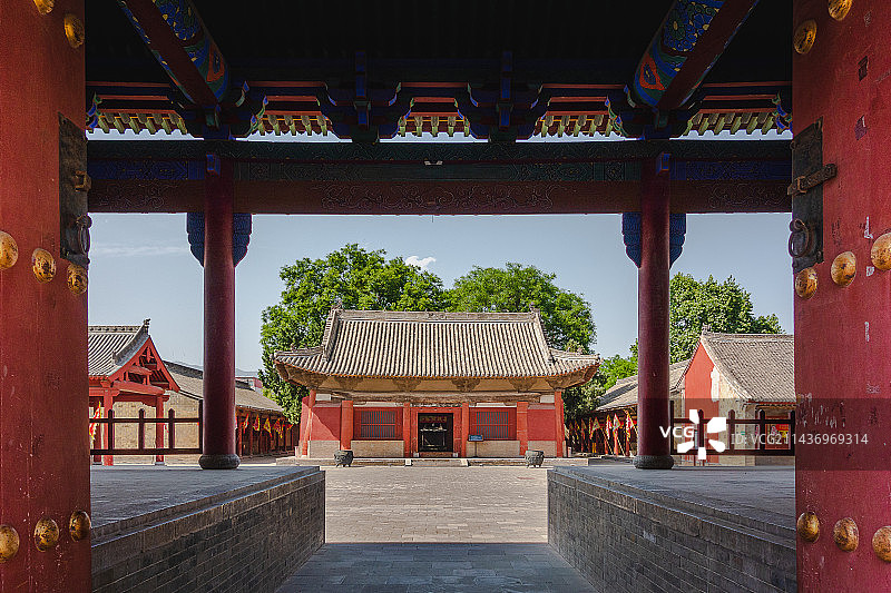 运城市芮城县城隍庙图片素材