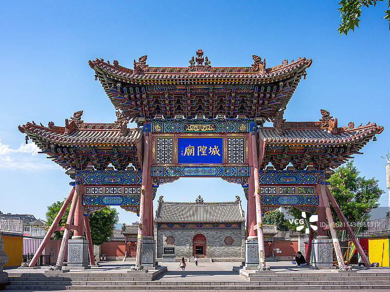 运城市芮城县城隍庙图片素材