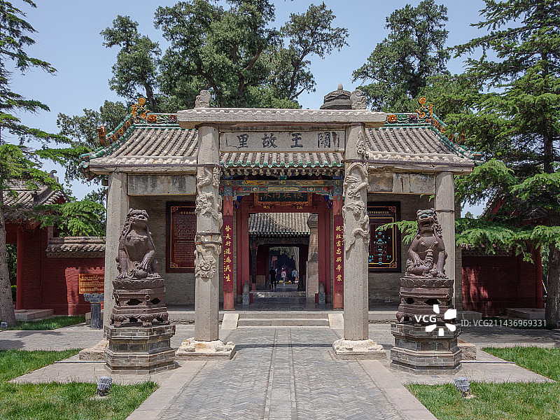 运城常平关帝庙图片素材