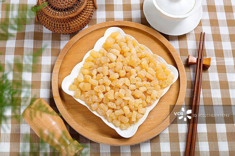 特色海产食材美食瑶柱肉图片素材