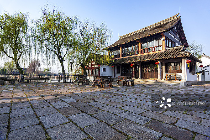 沙家浜春来茶馆图片素材