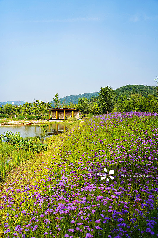 南北湖风光图片素材