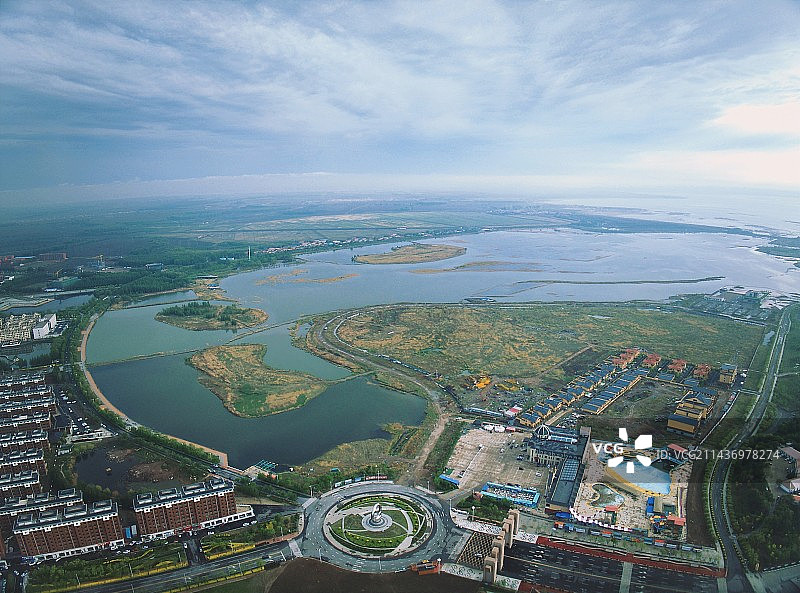 卧龙湖湿地图片素材