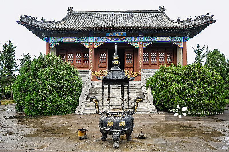 山东潍坊诸城大舜庙图片素材