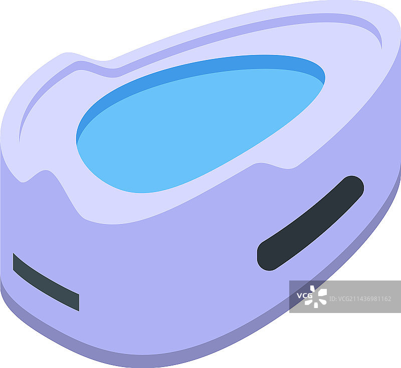 快乐宝宝坐便盆图标2.5D图片素材