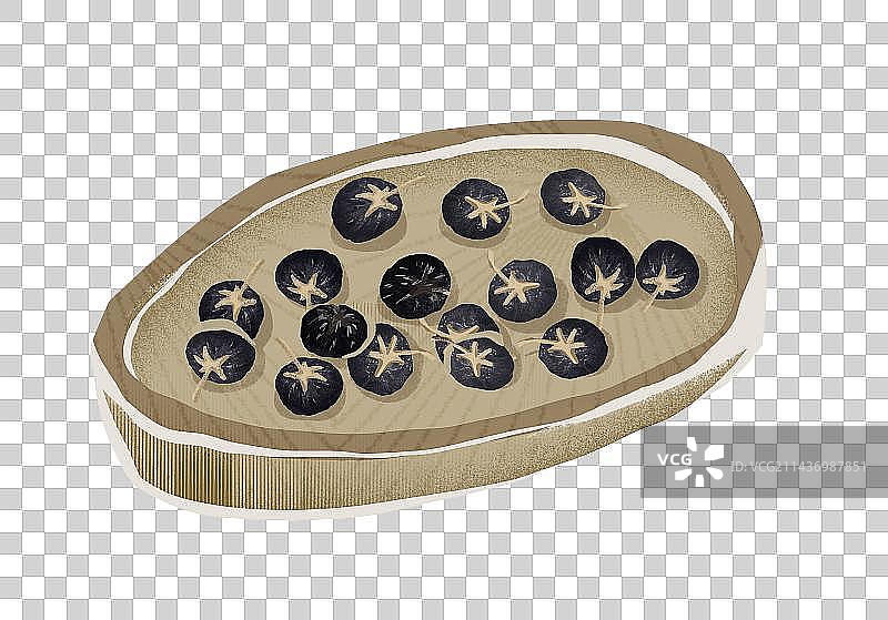 黑枸杞插画元素图片素材