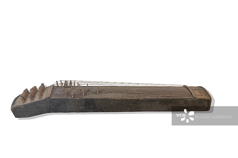 中国传统乐器，古琴图片素材